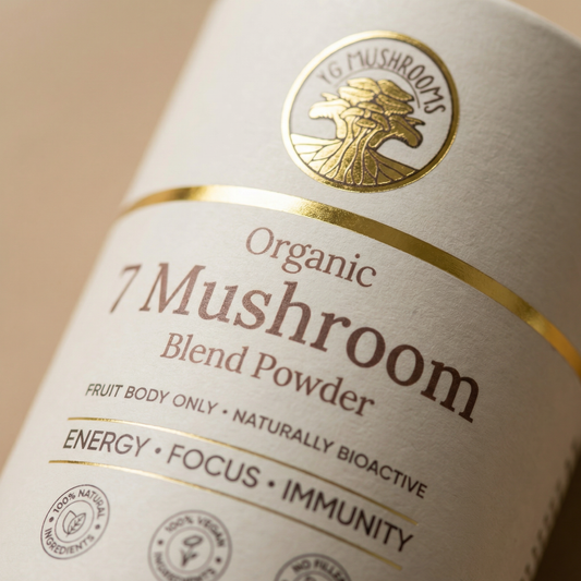 Organic 7 Mushroom Blend Powder