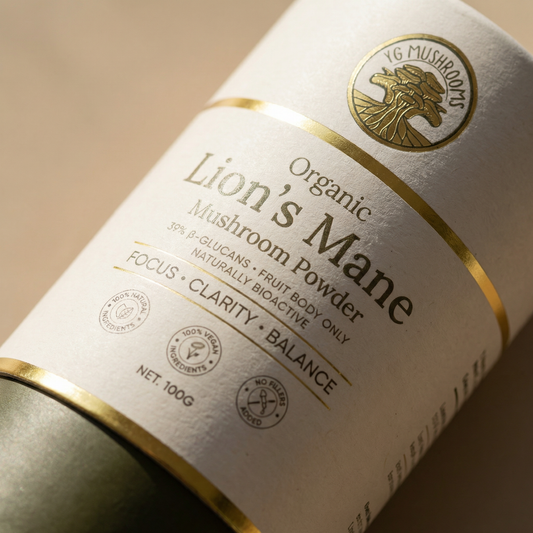 Organic Lion’s Mane Mushroom Powder