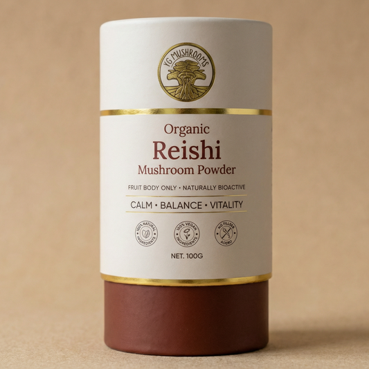 organic reishi mushroom powder