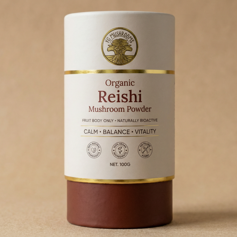 YG Mushrooms Reishi mushroom powder
