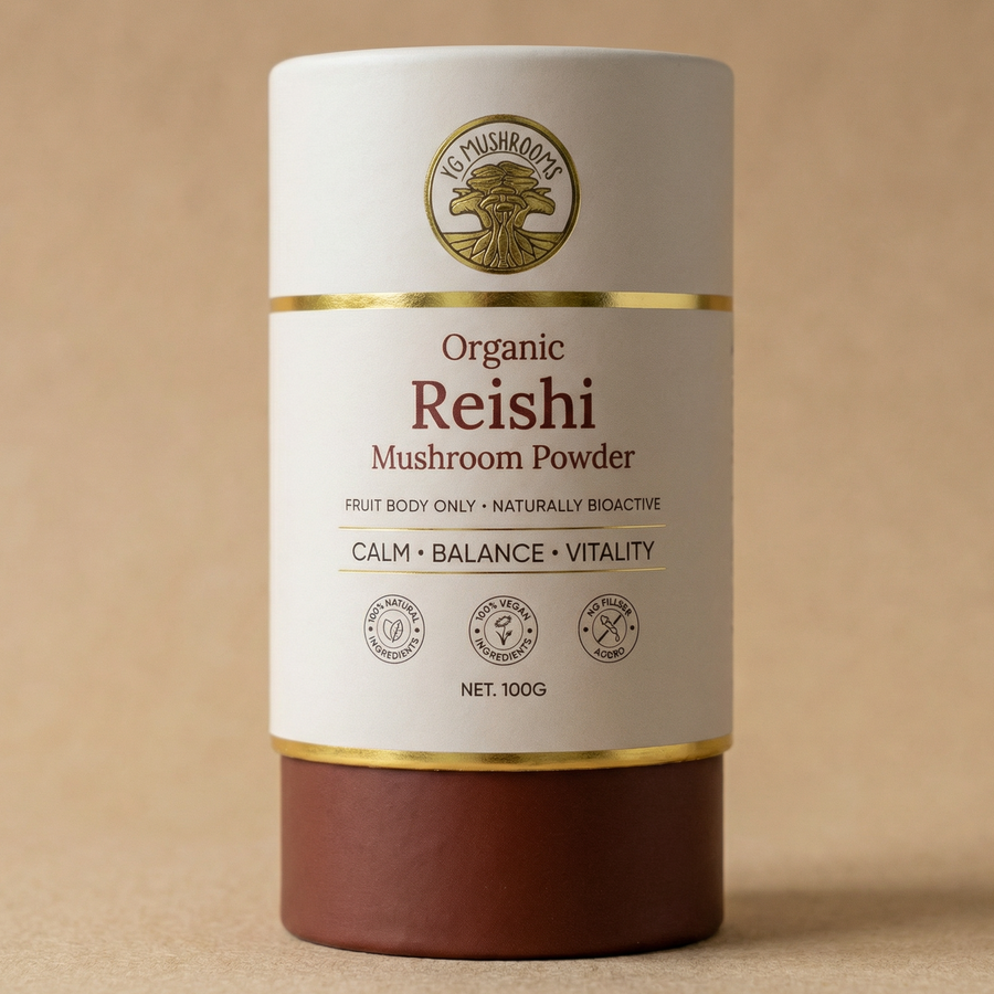 YG Mushrooms Reishi mushroom powder