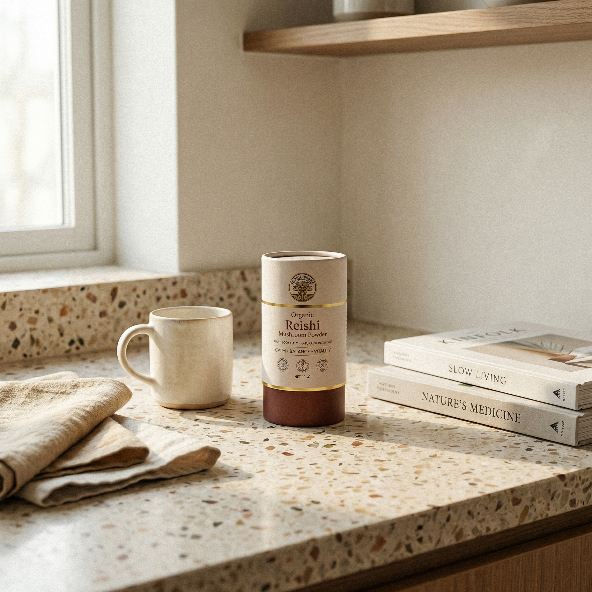 Reishi mushroom powder 